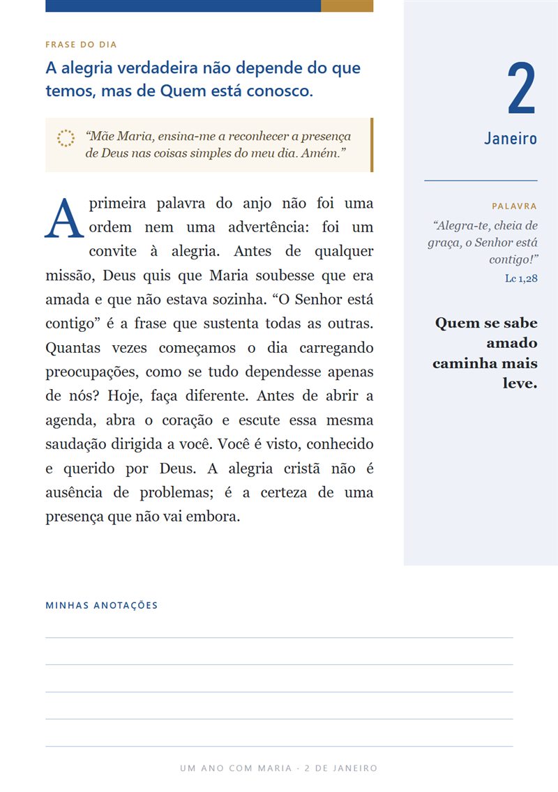 Página de 2 de janeiro